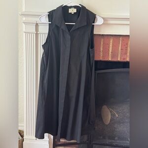 Tuckernuck Sleeveless Black Mini Dress